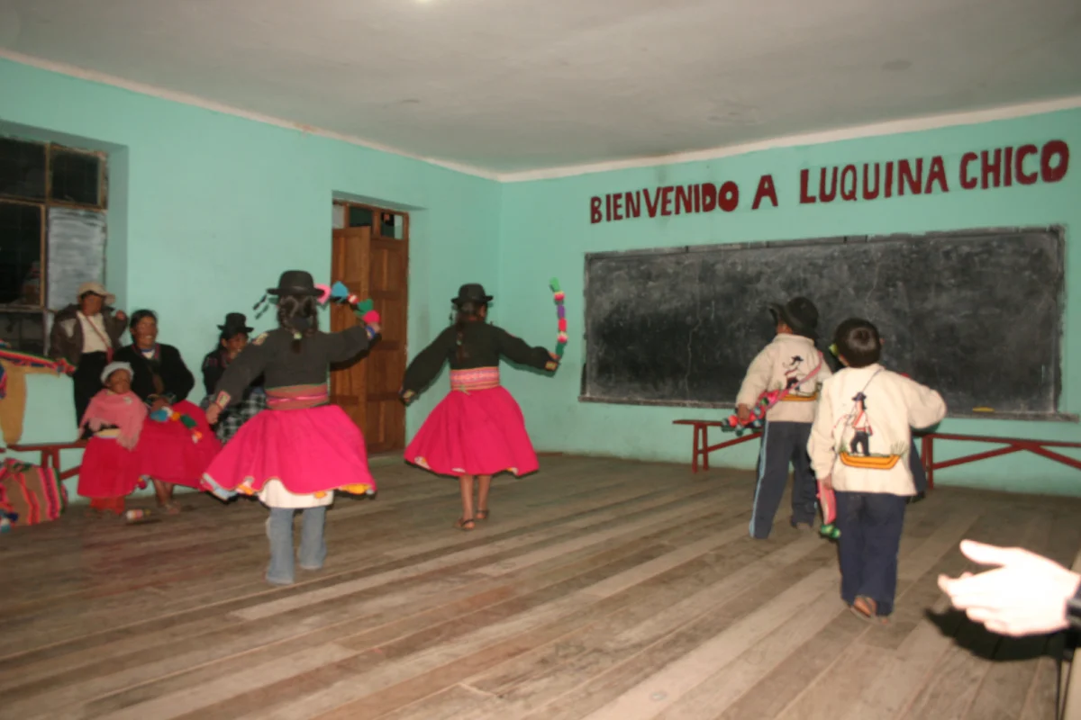 lake titicaca luquina chico locals party