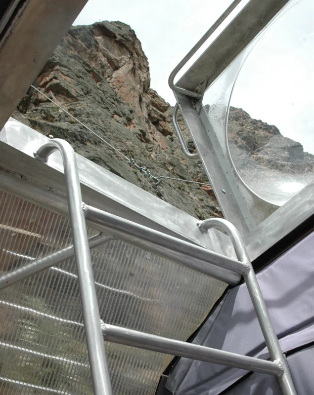 Sleep Hanging Off A Cliff At Skylodge 9 skylodgemoduledoor2