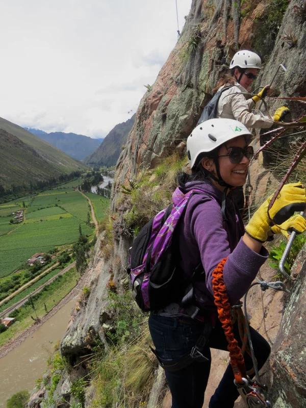 Sleep Hanging Off A Cliff At Skylodge 2 via ferrata diana 3