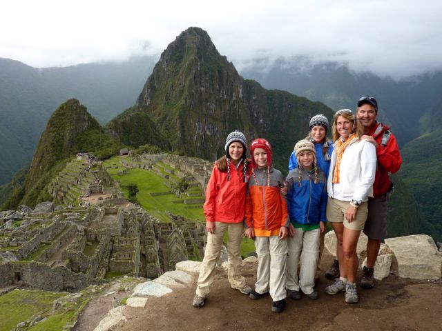 Dana White: Family Travel Planner Extraordinaire 2 Dana White family Machu Picchu