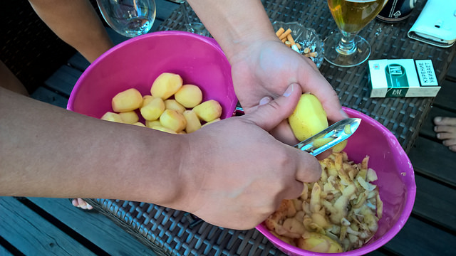 New Years In Peru: Traditions &Amp; Celebrations 2 peeled potato new years in peru