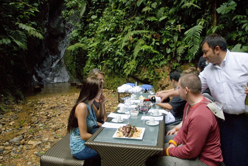 Mashpi Lodge Ecuador - luxury picnic lunch