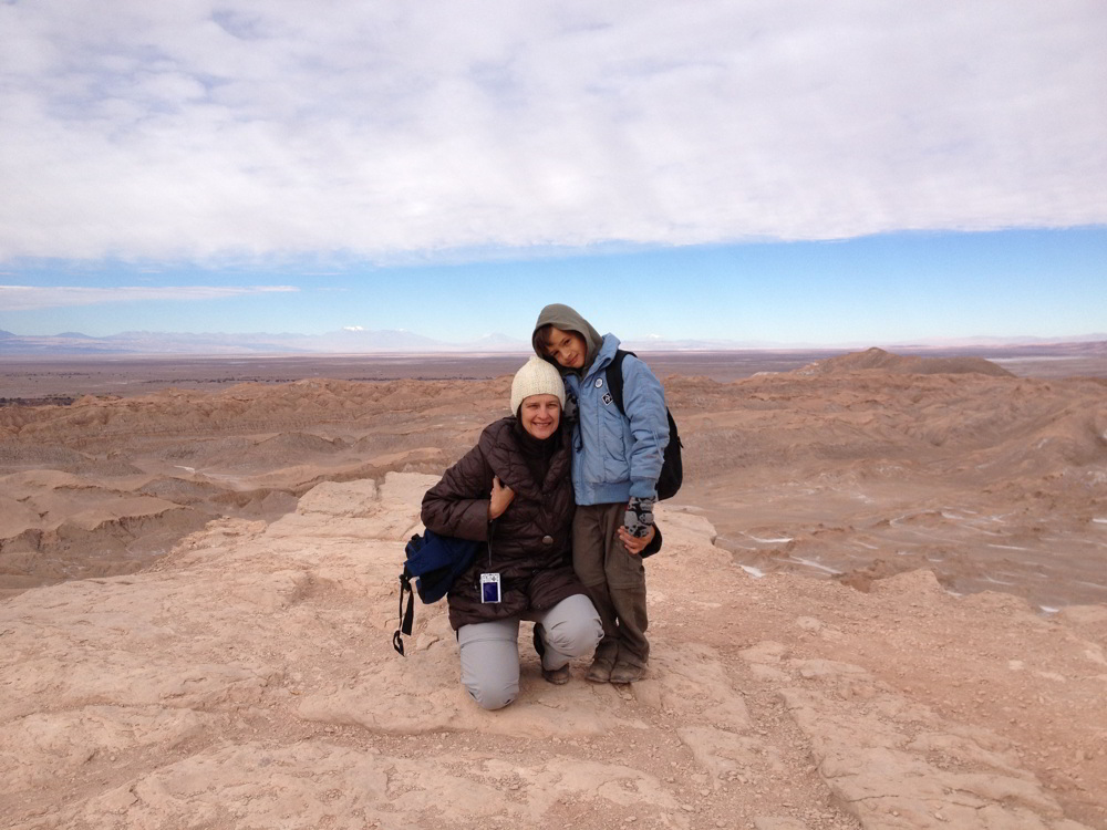 Marisol Mosquera top travel specialist Peru with her son