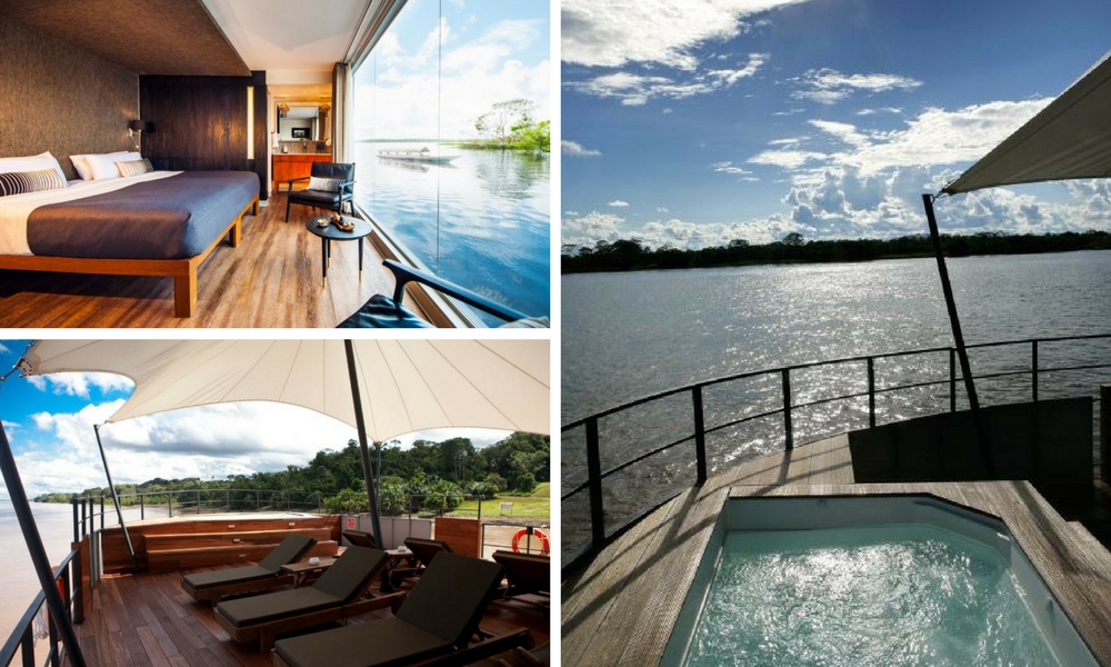 Aria Amazon cruise on board