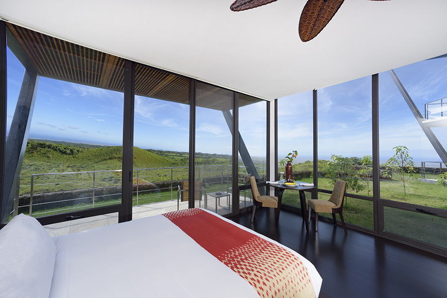 Luxury Galapagos Honeymoon: A Joint Adventure 4 Incredible views from your bedroom at Pikaia Lodge, the perfect setting for a luxury galapagos honeymoon