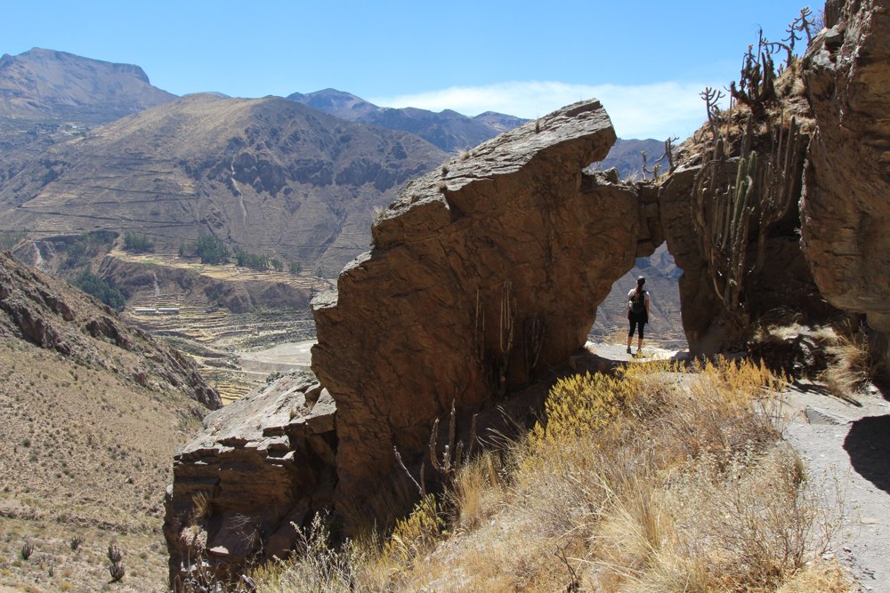 Hike in Colca Peru to Madrigal Chimpa Fortress (10)