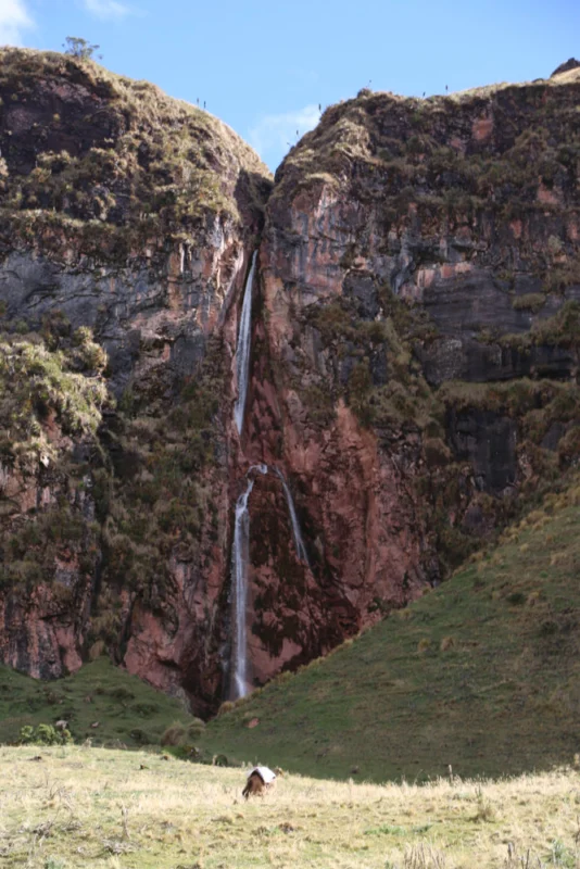 Inca Trail Alternatives: Ancascocha Trek 17 20Ancascocha waterfall