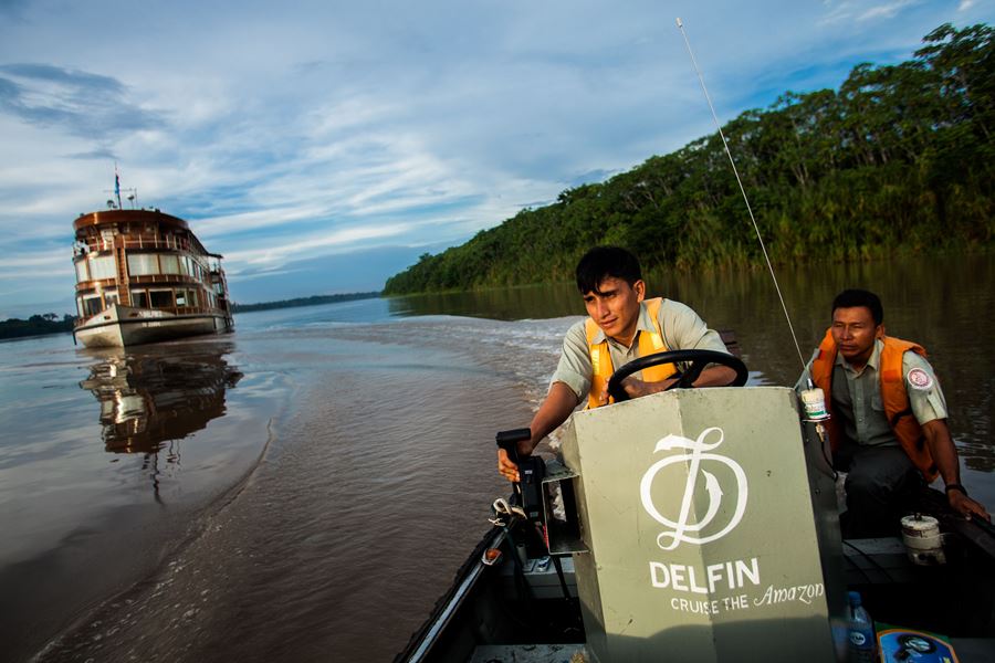 Sustainability In The Amazon 22 delfin skiff