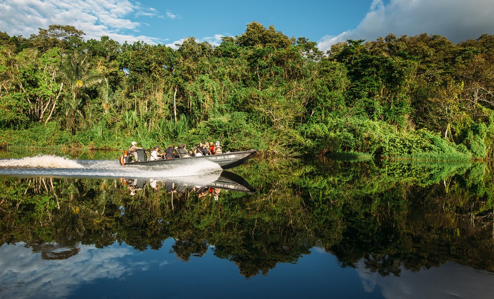 Explore The Peruvian Amazon With Aqua Expeditions’ New Vessel 10 Amazon Skiff Ride 3