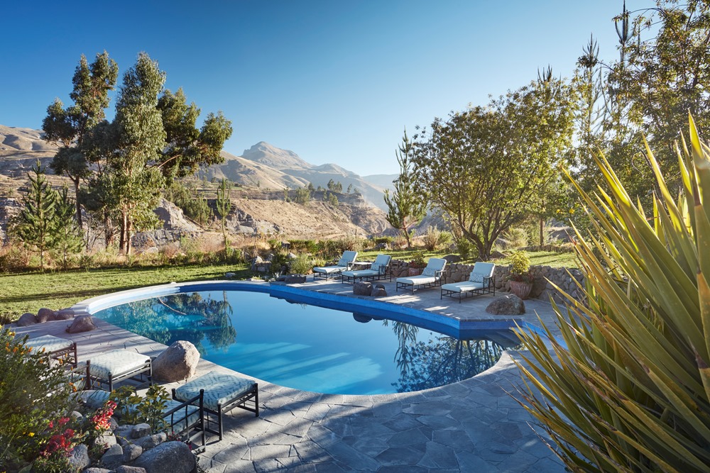 Your Guide To Things To Do In Arequipa And Colca Canyon 16 las casitas del colca pool