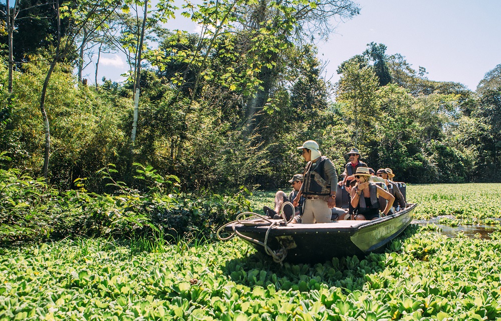 Top Tips For Traveling With Kids In Peru And Beyond 3 Amazon Skiff Ride 2