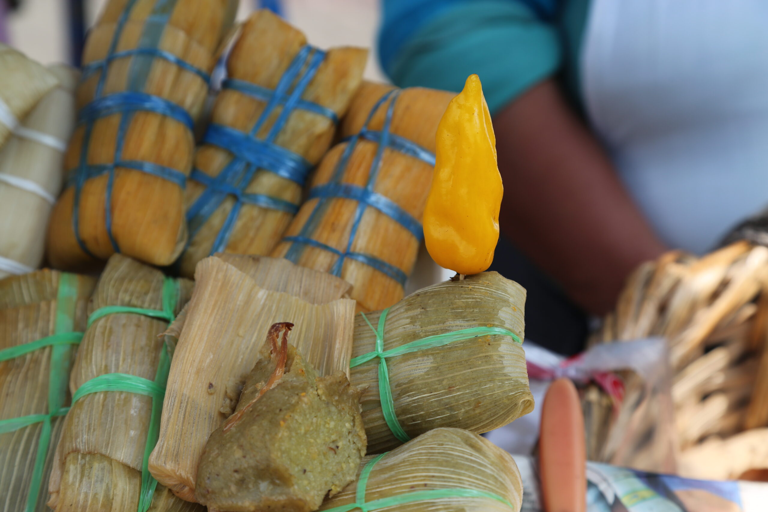 Peruvian food tamal