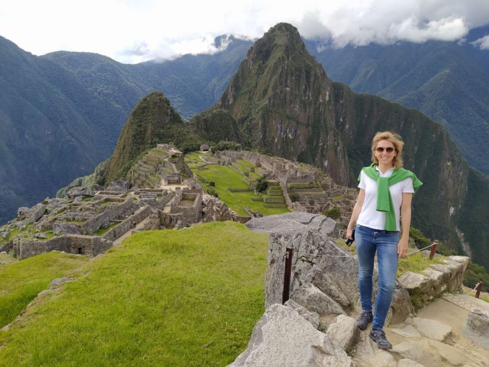 Traveling In Peru: The Time Is Now 2 Astrid on Machu Picchu