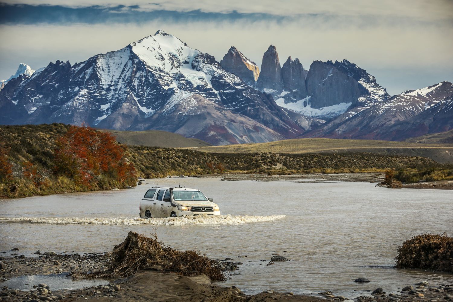 1 Awasi Patagonia Excursions One 4x4 Vehicle and Guide for each room