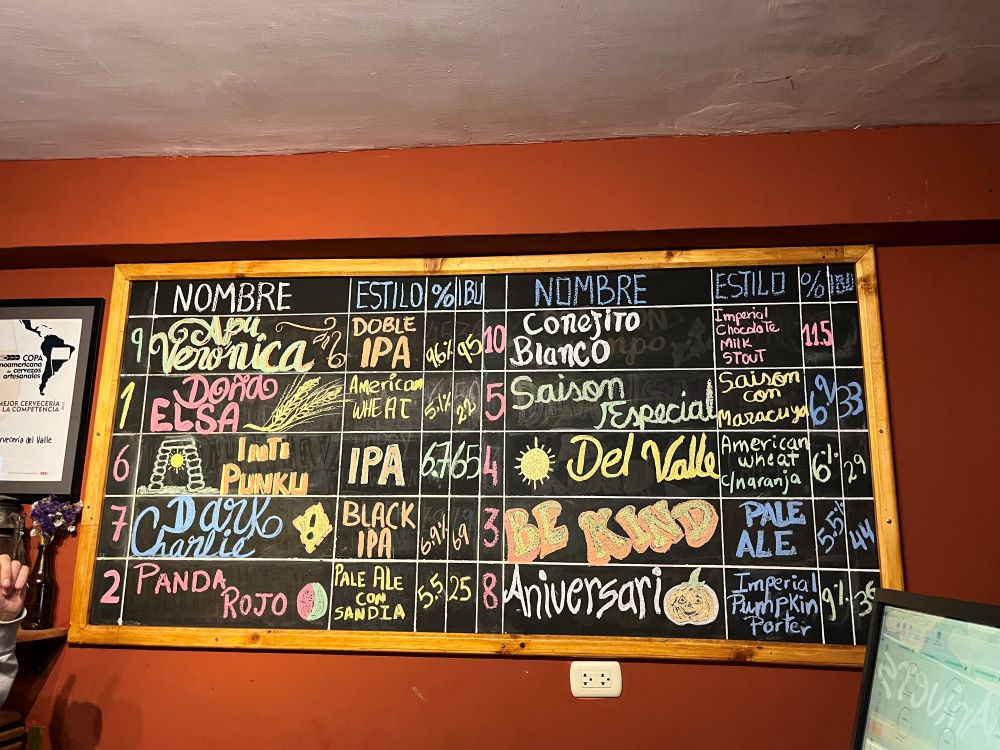 The Ultimate Guide To Peru’s Most Unique Experiences 18 cerveceria del valle
