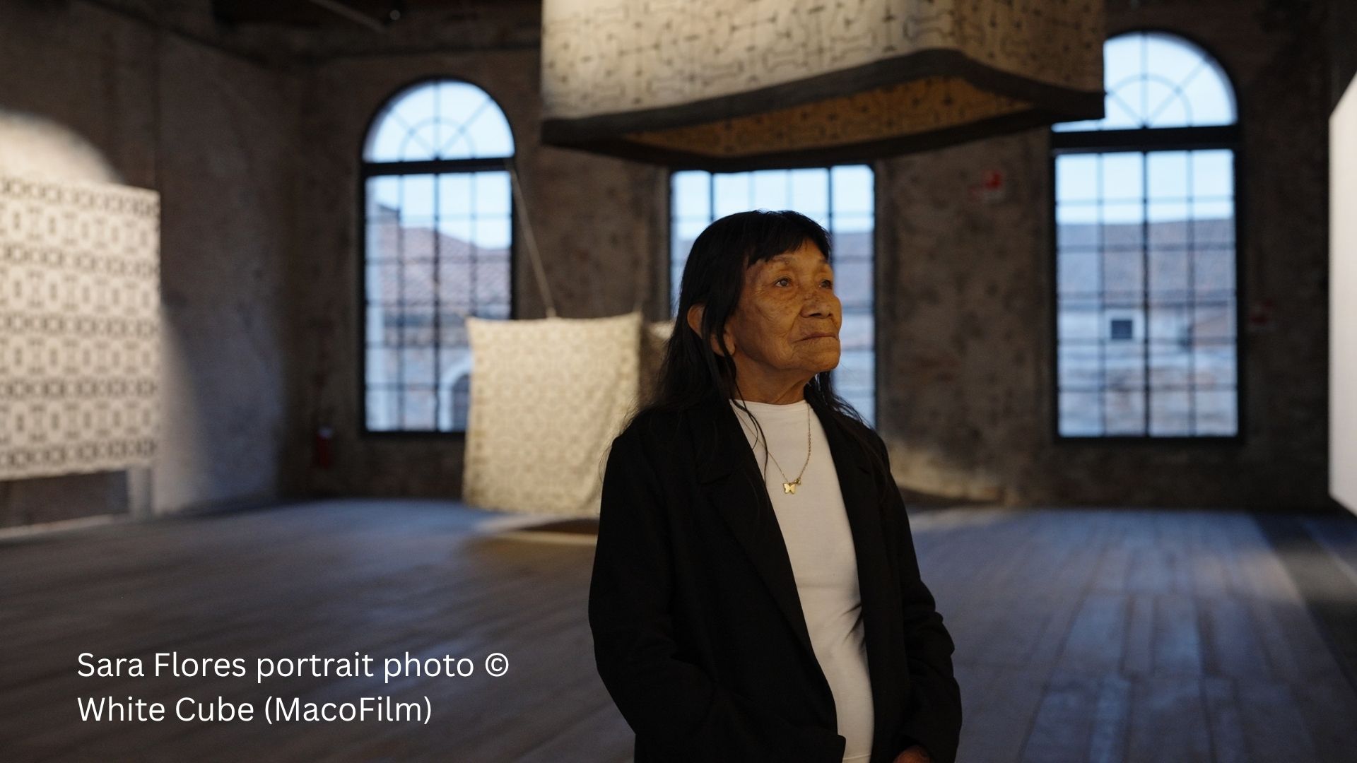Sara Flores portrait photo © White Cube MacoFilm