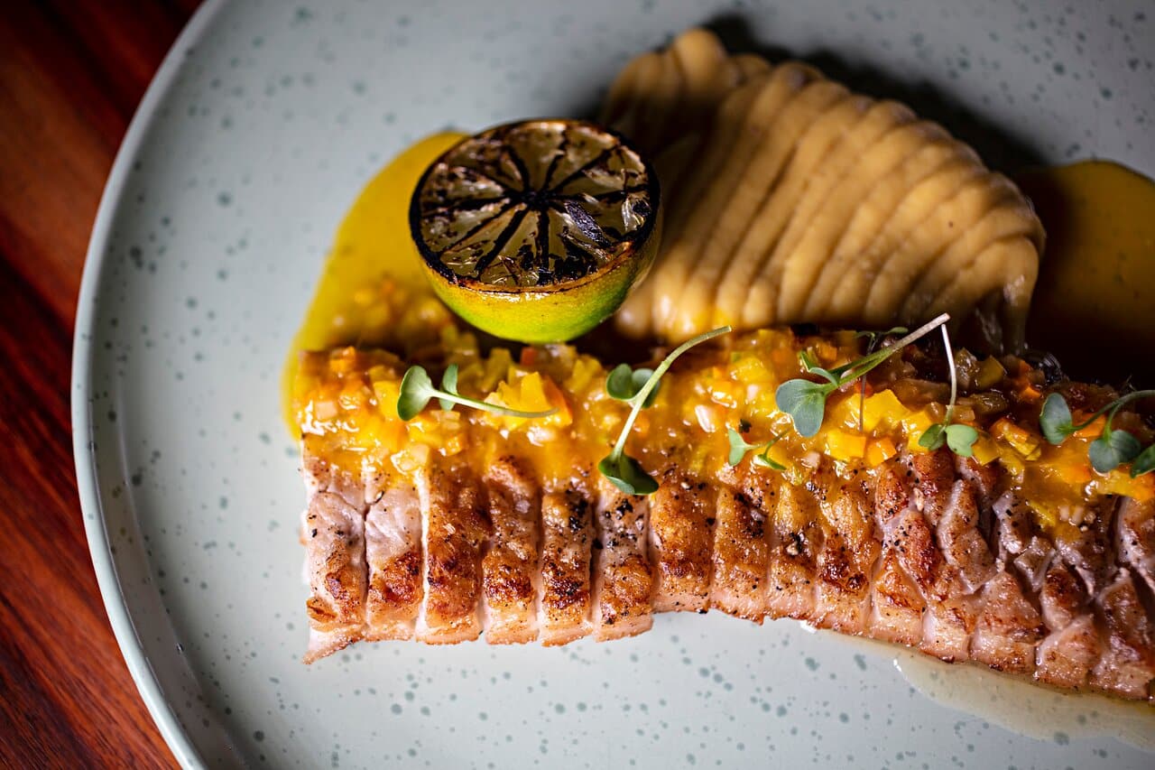 pork and ceviche