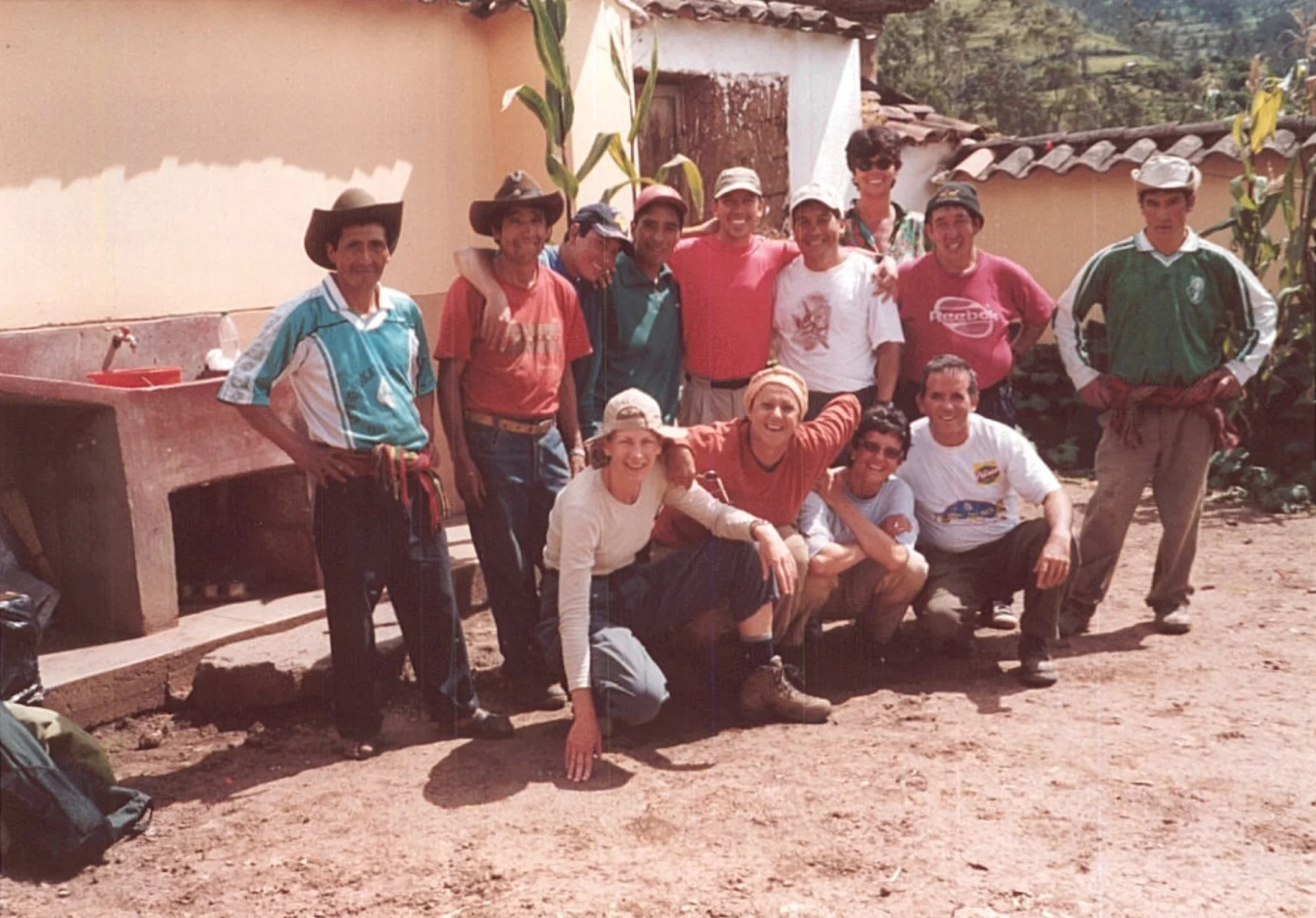 An early journey to Choquequirao with our guides