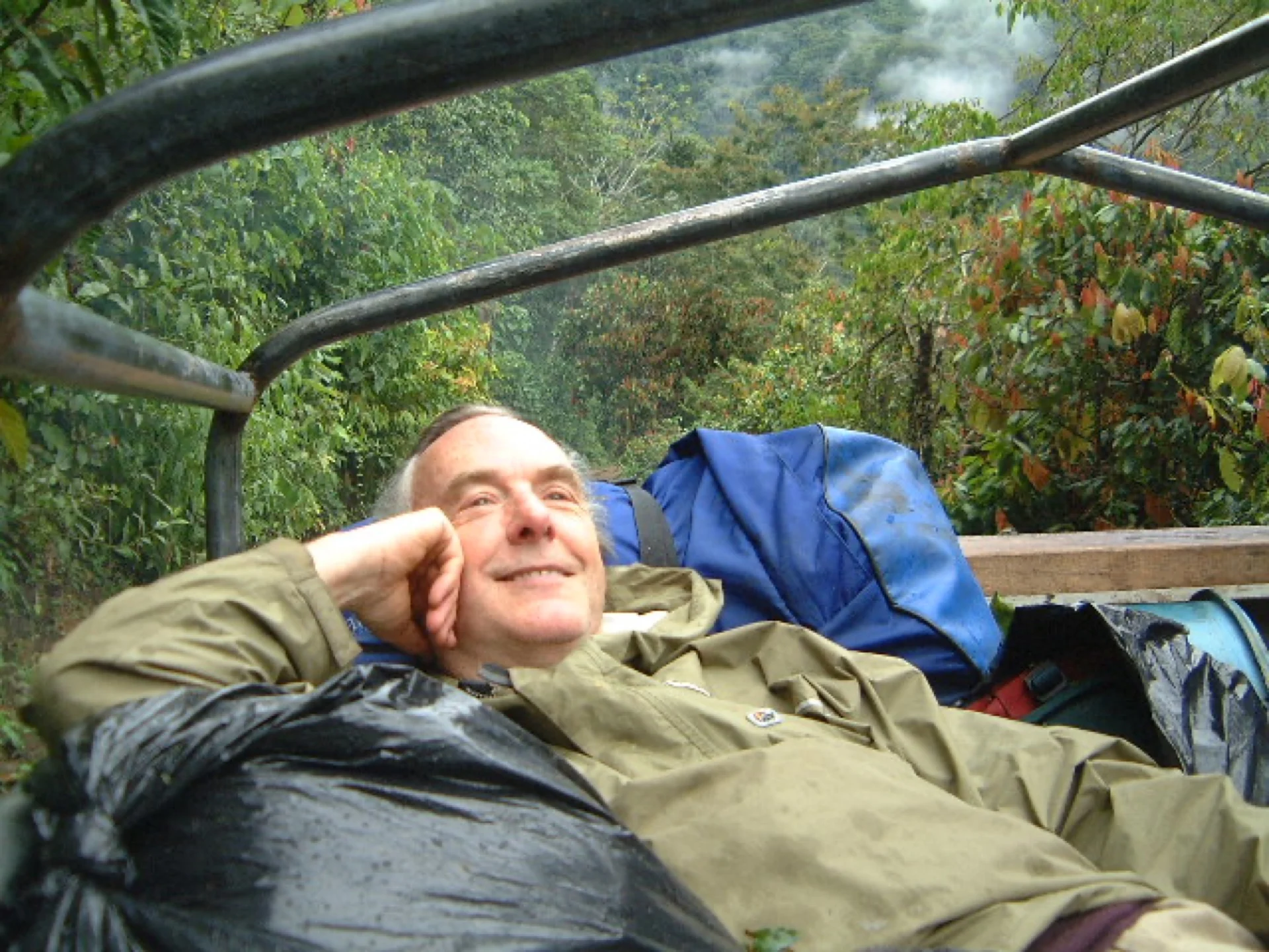 John Hemming after returning from Vilcabamba
