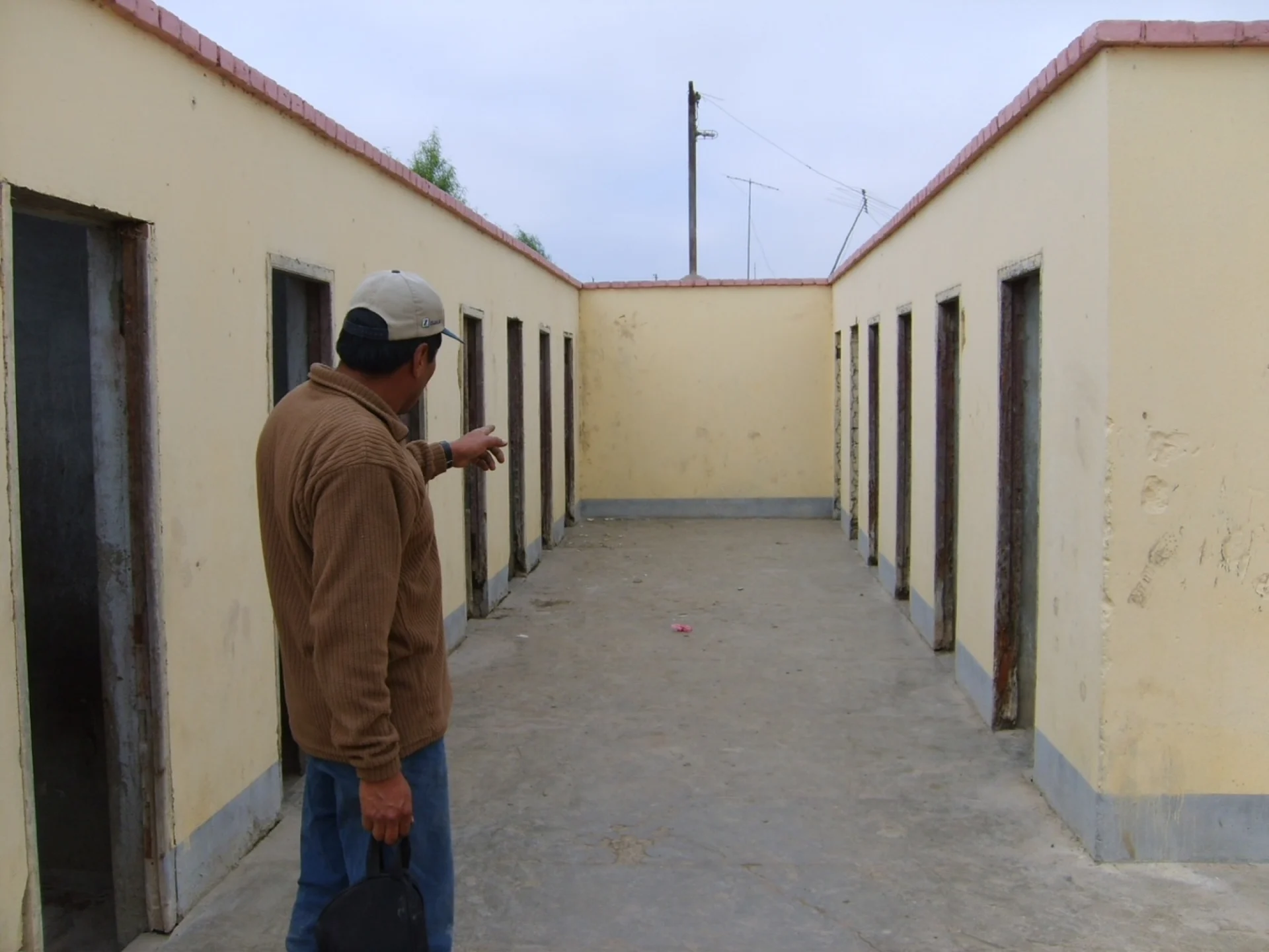 The buildings after Aracari helped raise the funds to repair them
